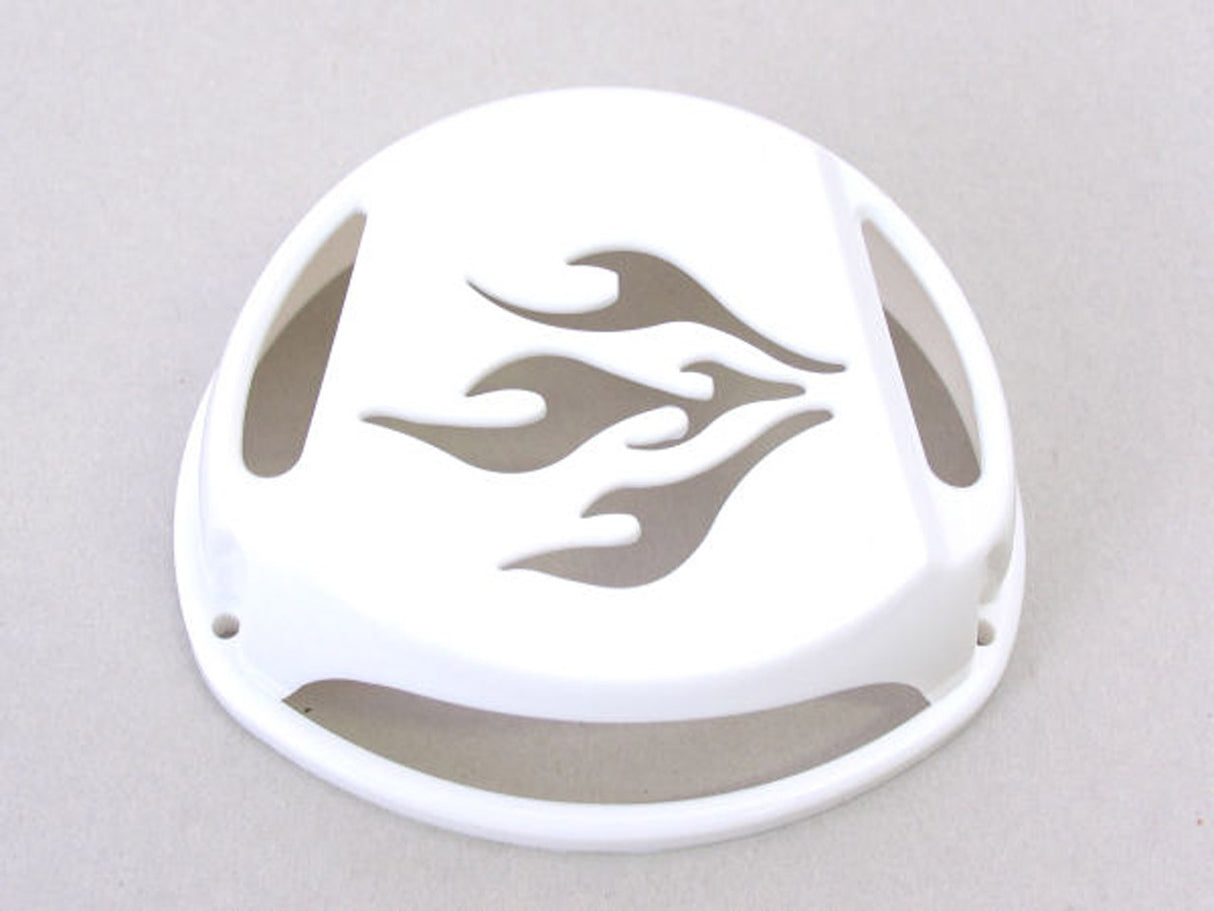 Edge Fly Wheel Hood Minarelli Peugeot Motor Flame White