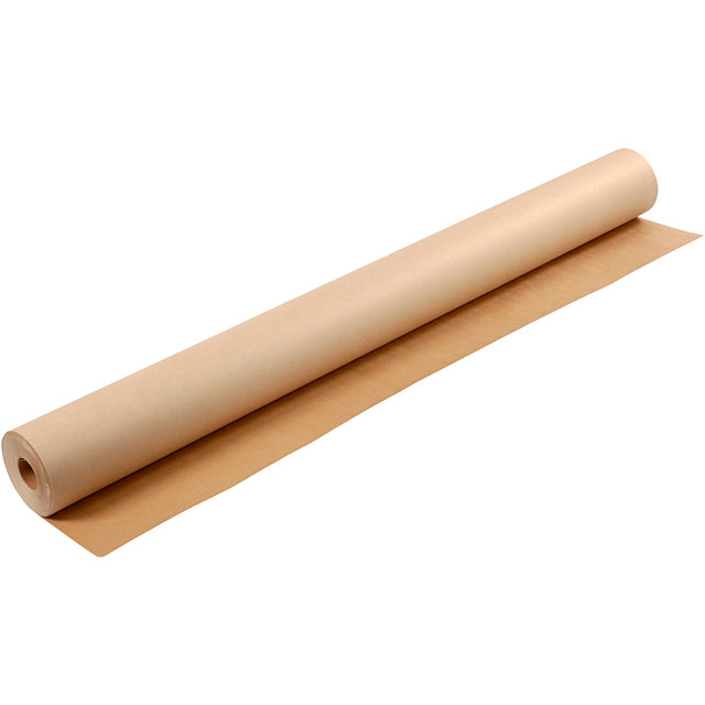 Kraftpapir på rulle, b: 150 cm, 200 gr, brun, 50 m 1 rulle