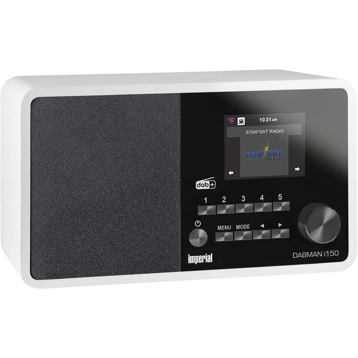 Imperial dabman i150 kompakt hybrid radio til internet dab+ fm hvid - 22-262-00
