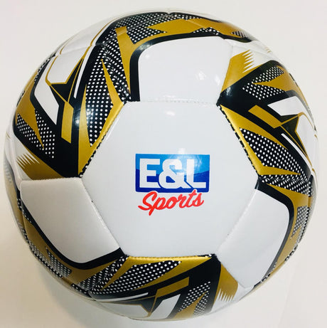 E L Sports Voetbal Champion - Forskellige tryk - 320 gram - Størrelse 5