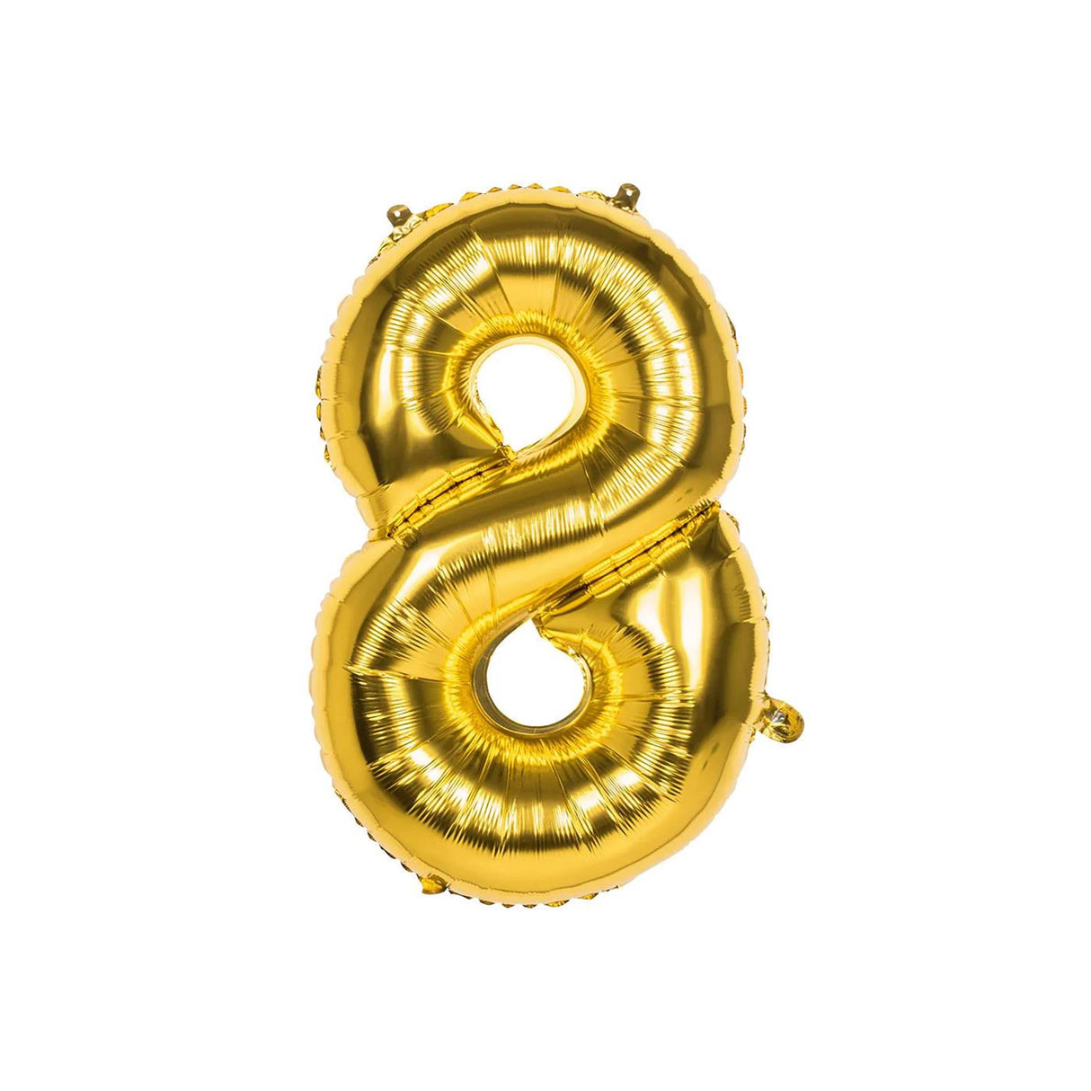 Boland folieballon 8 guld 86cm folieballon 8 guld 86cm