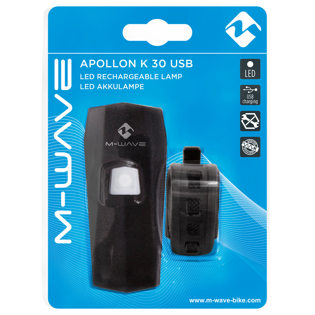 M-wave apollon k30 forlygte