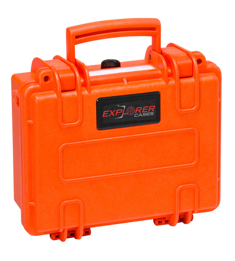 Explorer sager 2209 kuffert orange med tuftskum
