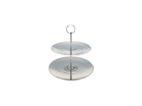 Svenska living etagere 2-lags rustfrit stål 20 25cm