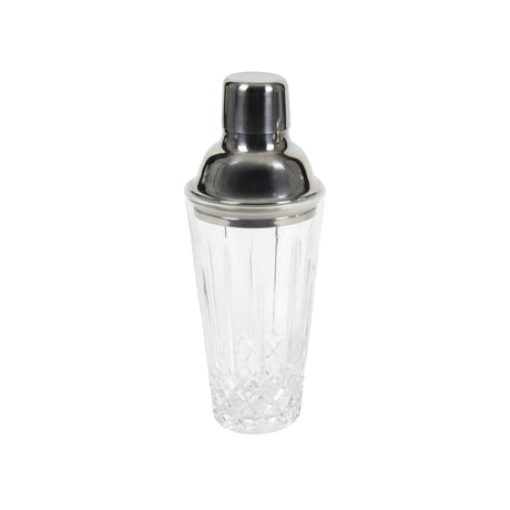 Cocktailshaker diamantglas 22x8,5cm