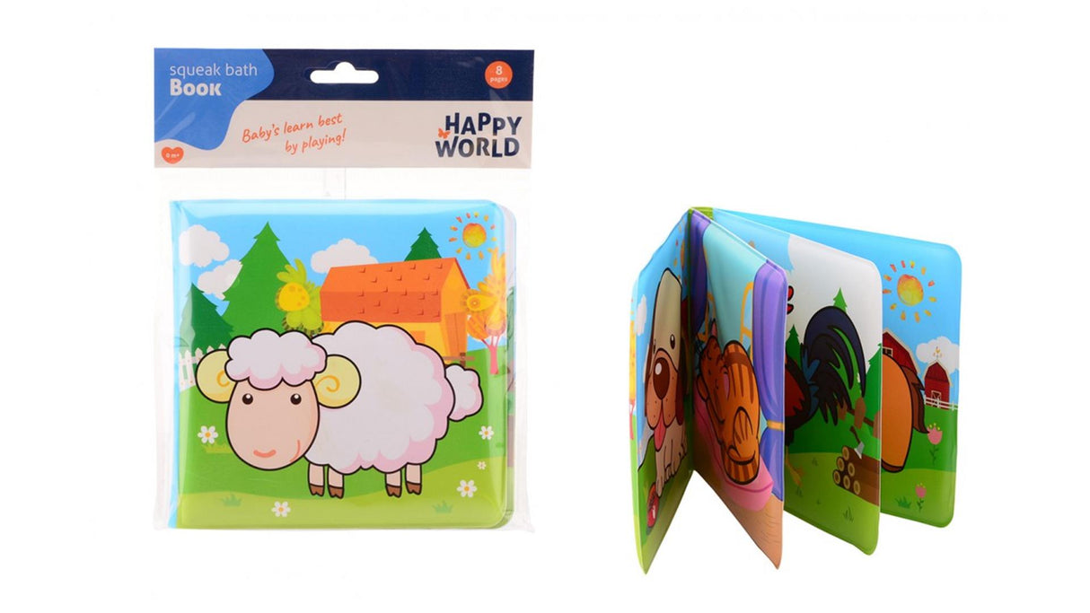 Johntoy john toy happy world bath book farm