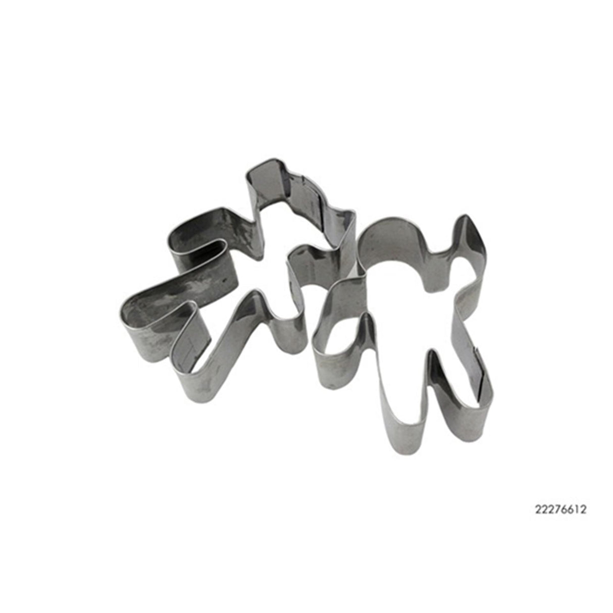 Køkkenværktøj kageudstikker metal 2 stykker (7x4,5x2,5cm)