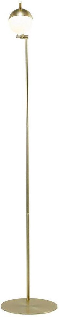 Nordlux contina gulvlampe-g9-opal glas messing