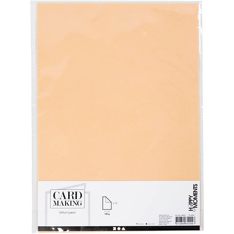 Creativ virksomhed https: www.cchobby.nl vellum papir-a4-ark-210x297-mm-100-gr-natural-10-vel-1-doos