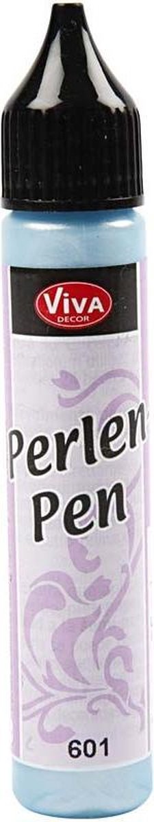 Viva perlepen - lyseblå - - 25ml