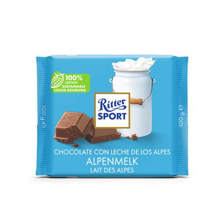 Ritter sport alpenmelk 100 gr