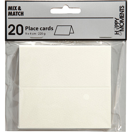 Creativ virksomhed https: www.cchobby.nl visitkort-størrelse-9x4-cm-220-gr-white-20-piece-1-box