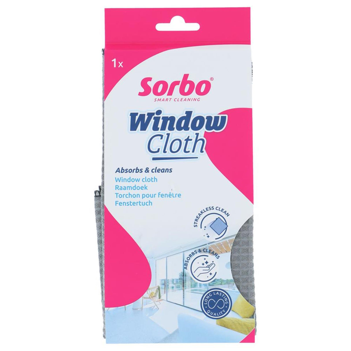 Sorbo vinduesdug med vaffelstruktur