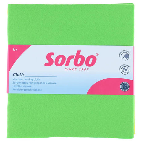 Sorbo viskose klude farvet 38x40cm