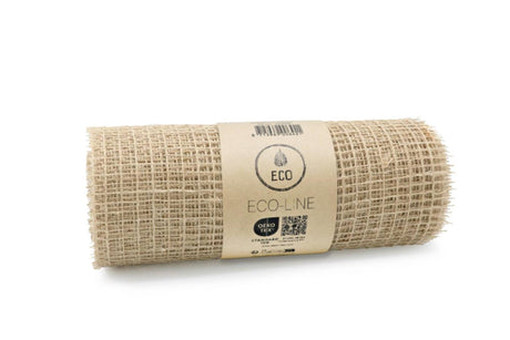 Sizonet â® jute natural stiff 30cm x 5m