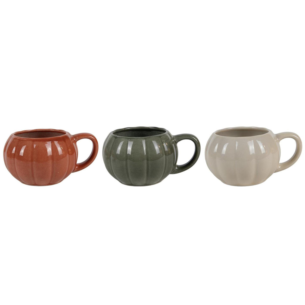 Mok pompoenvorm 450ml 3 assorti