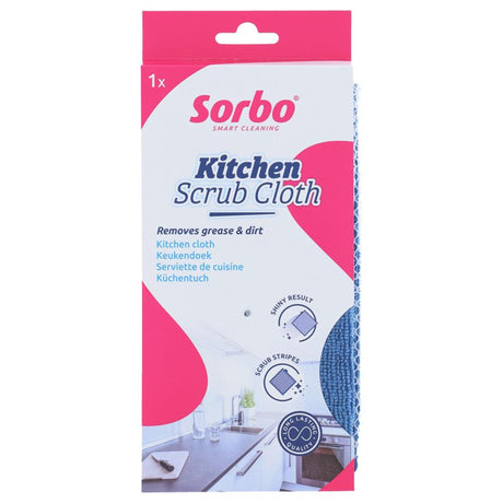 Sorbo køkkenskureklud - mikrofiber køkkenklud - ridsefri skrubbeklud - vaskbar