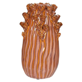 Palæ atmosfære vase bernou keramik orange 15x27,5cm