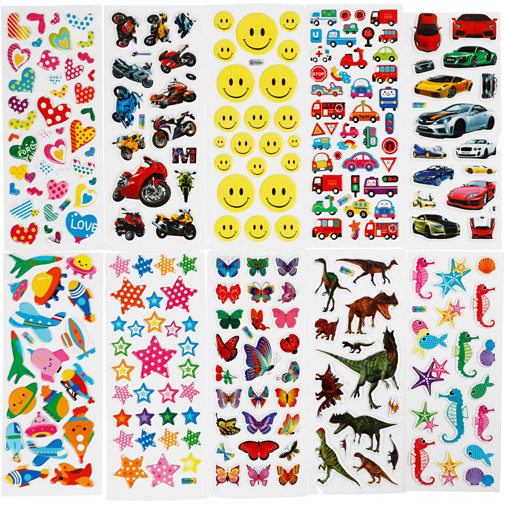 Https: www.cchobby.nl 3d-stickers-størrelse-7x17-cm-20-ark-1-boks