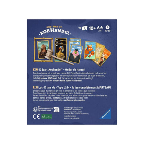 Ravensburger hestehandel 40 års kortspil