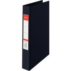 Esselte ringbind pp a4 rygbredde 35 mm sort 23-rings etiketholdermekanisme