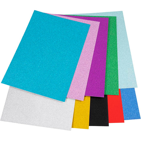 Creativ virksomhed https: www.cchobby.nl glitterkarton-a4-250-gr-50-vel-1-doos