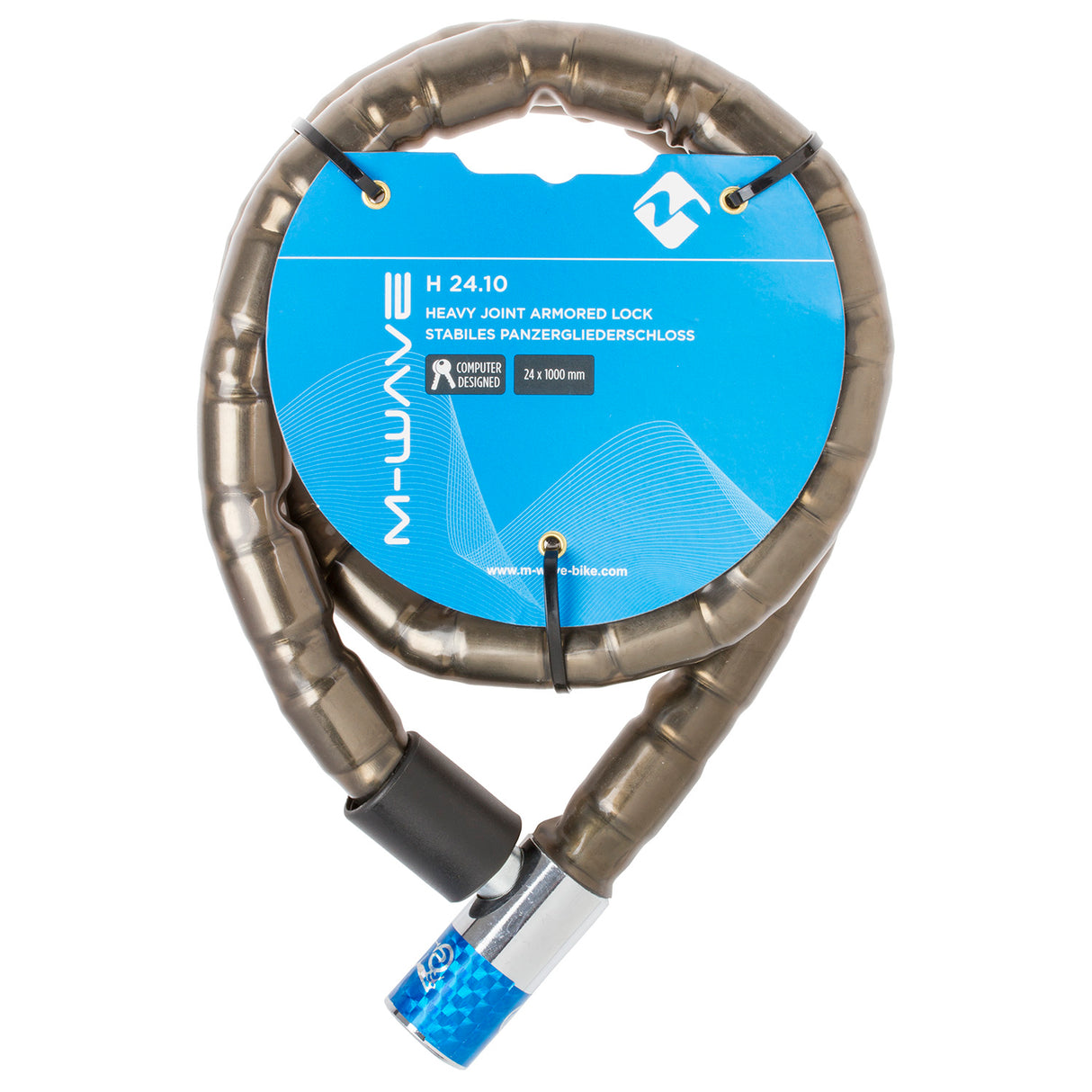 M-wave h 24.10 led pansret lås