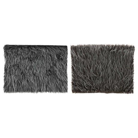 Svenska living kjole langt hår 40x30cm brun grå