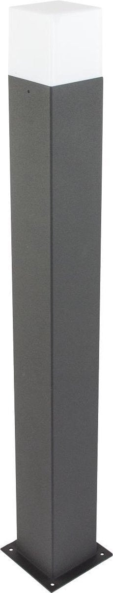 Trio hudson - stolpebelysning - antracit - inkl. 1x e14 3,5w - udendørs belysning - ip44