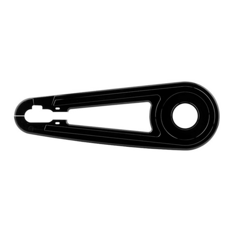 Frontskærm 24 Axa vs for 42 Dental Chaining Leaf - Black (Store Packaging)