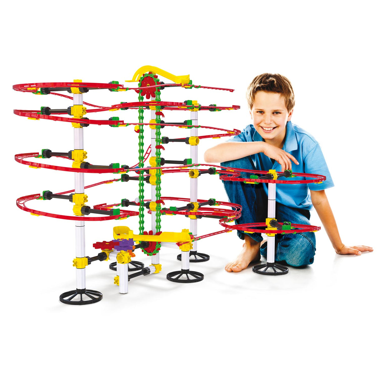 Quercetti marmorspor med lift, 12mtr.
