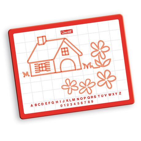 Quercetti magnettavle inkl. talmagneter, 53 stk.