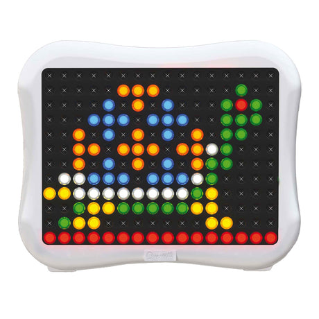 Quercetti peg brite mosaik LED junior 122 dele