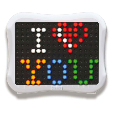Quercetti peg brite mosaik LED junior 122 dele