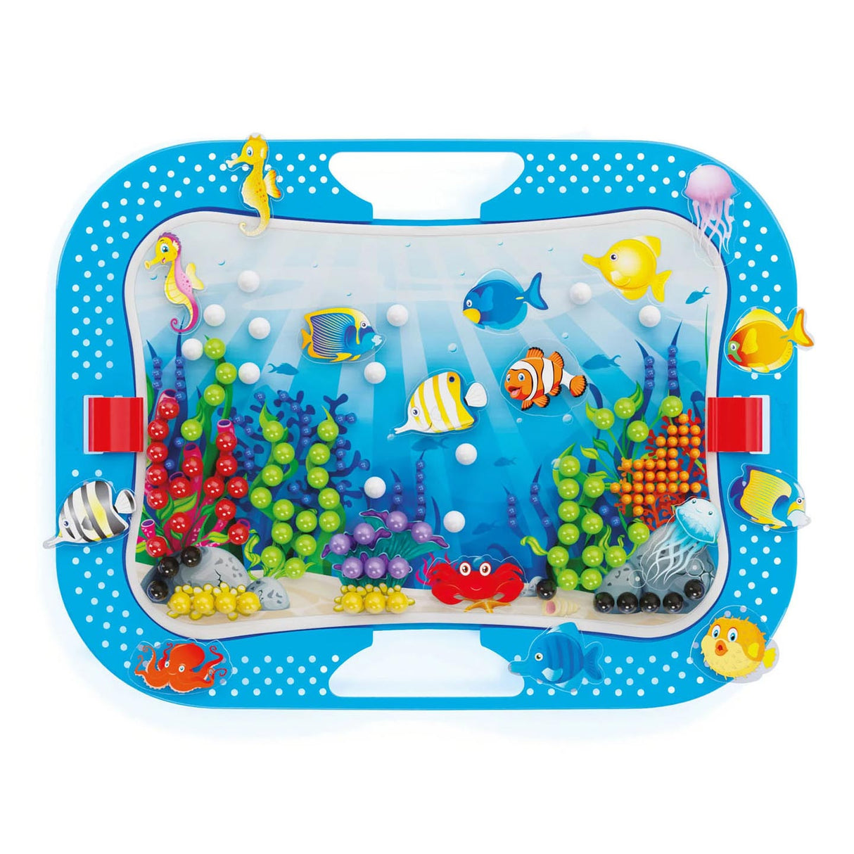 Quercetti ocean fun fiskepinde indsatsmosaik, 316 stk.