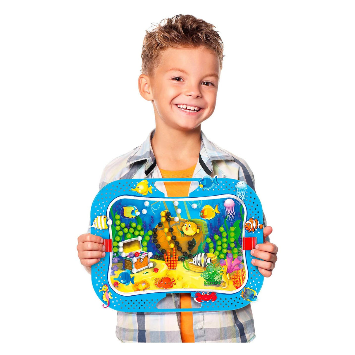 Quercetti ocean fun fiskepinde indsatsmosaik, 316 stk.