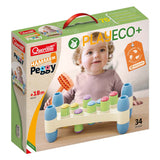 Quercetti play eco+ hammer bænk peggy (34-dele)