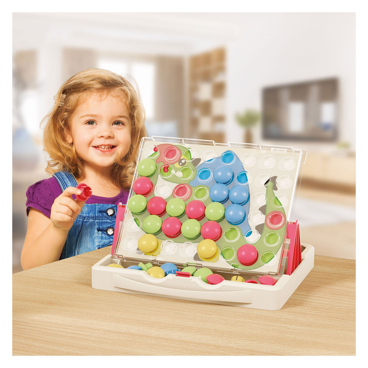 Quercetti play eco+ fantacolor indsats mosaik junior (58-dele)