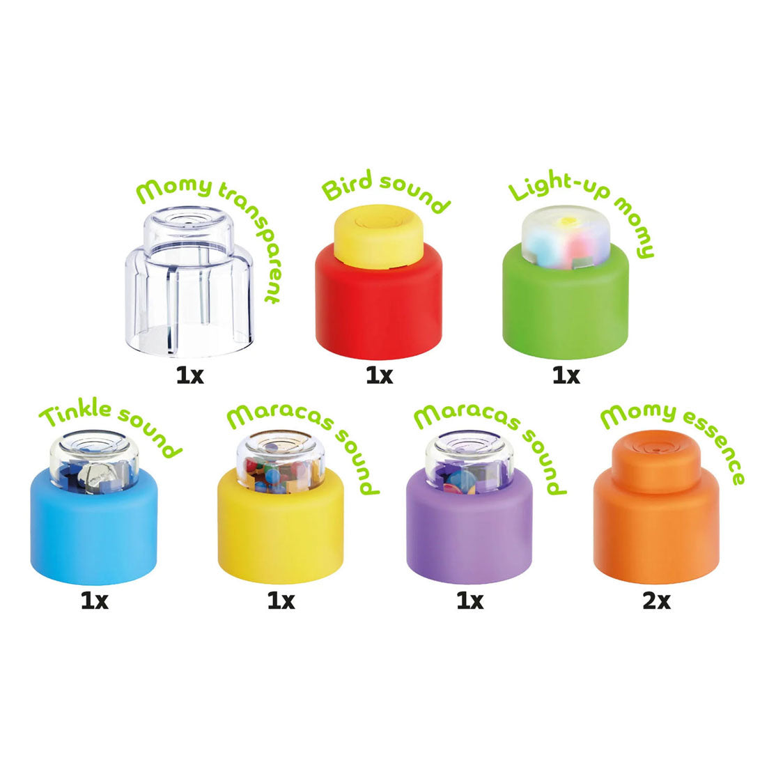 Quercetti momy soft sensory - 8 stk.