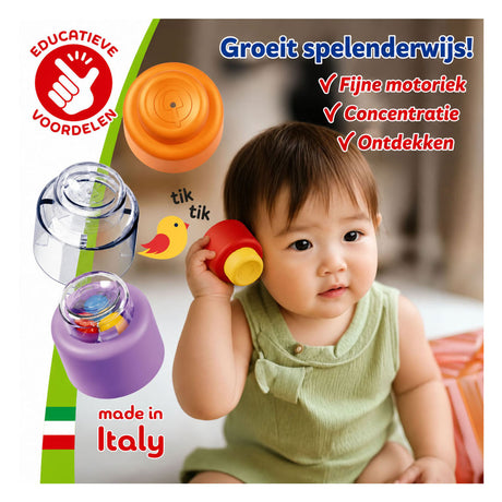 Quercetti momy soft sensory - 8 stk.