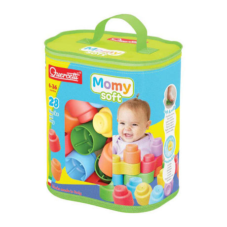 Quercetti momy bløde byggeklodser - 28 stk.