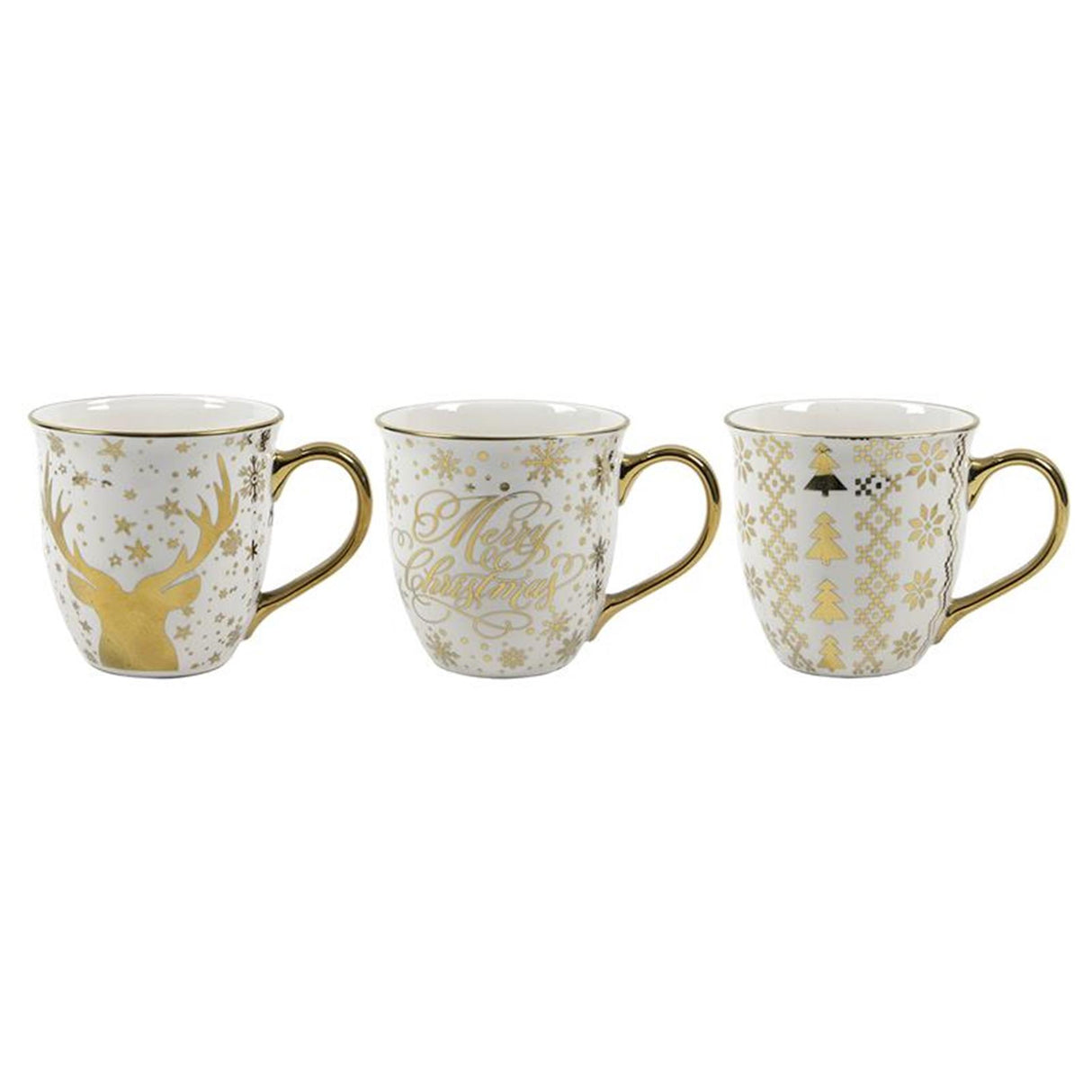 Svenska living julekrus guld 400ml ø11x10,8cm