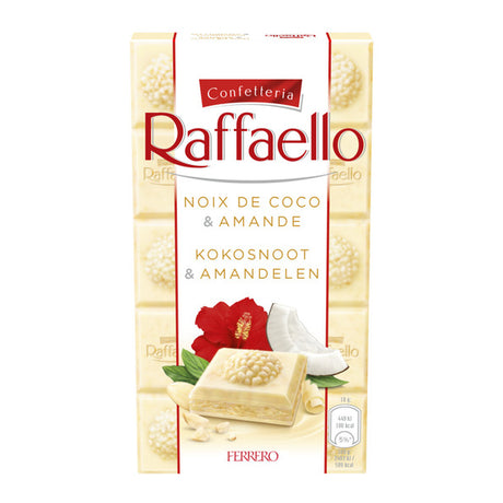 Ferrero raffaello tablet coco mandel hvid (8x 90 gr)