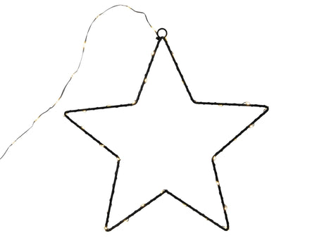 Svenska living star metal 50 LED 40cm varm hvid