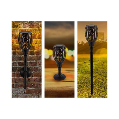 Svenska living havelygte LED solflamme 78cm
