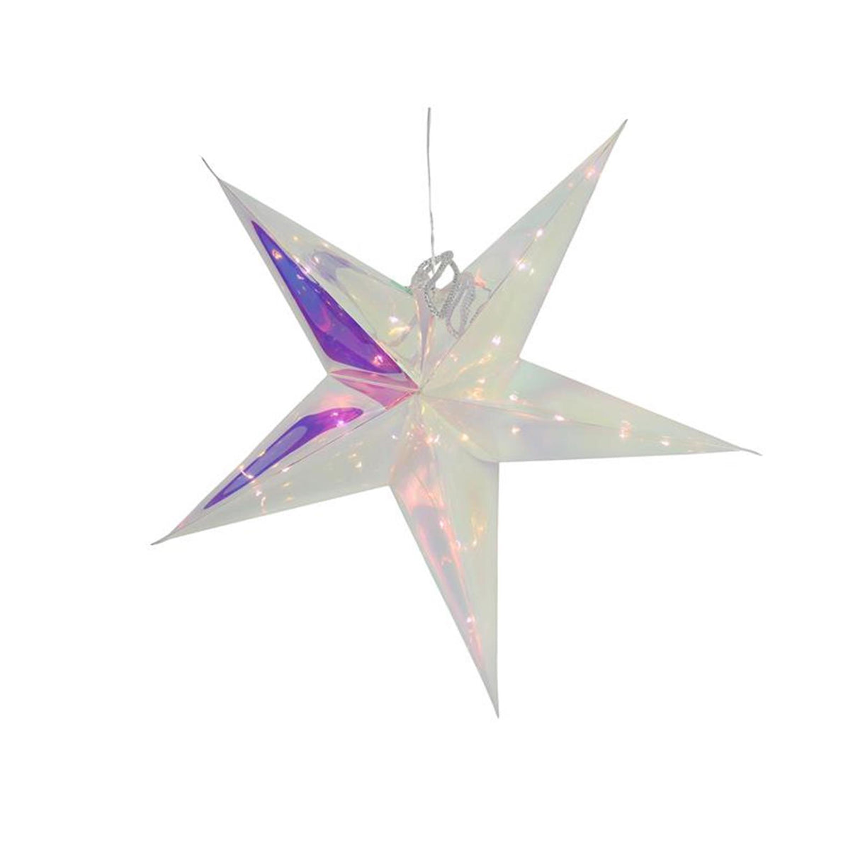 Svenska living star irisã© 53cm 20led timer 2xaa