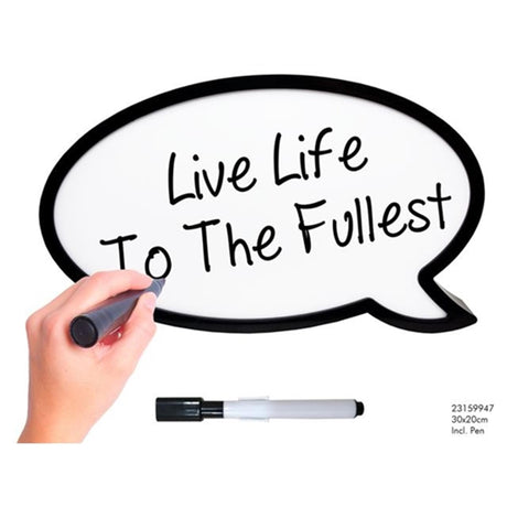 Svenska living light box speaking cloud 30x20cm 4xaa
