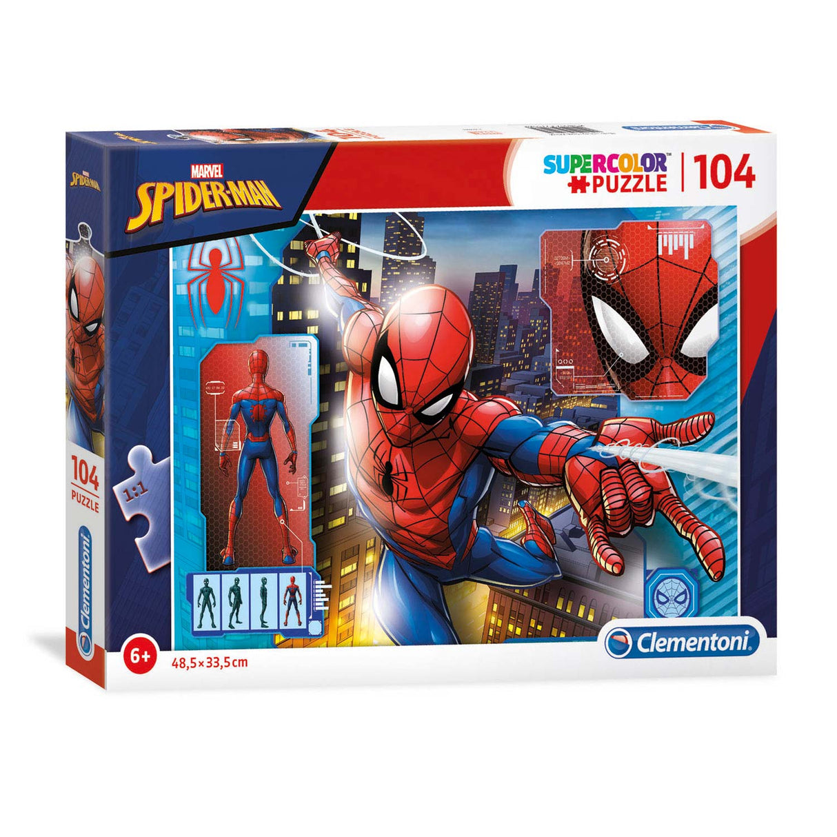 Clementoni Puzzle Spiderman, 104 ..