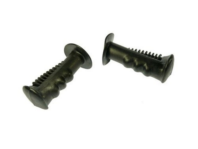 Hvid etiket vingehåndtag Sæt 110 mm sort