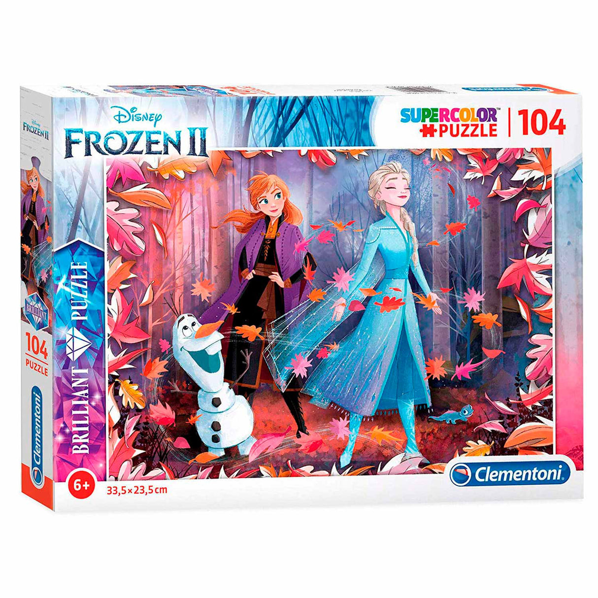 Clementoni strålende puslespil Frozen 2, 104st.